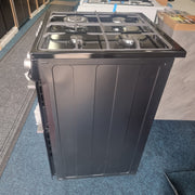 Belling FSA Vision 60DF BSS 60cm Dual Fuel Cooker - Black/Silver Steel