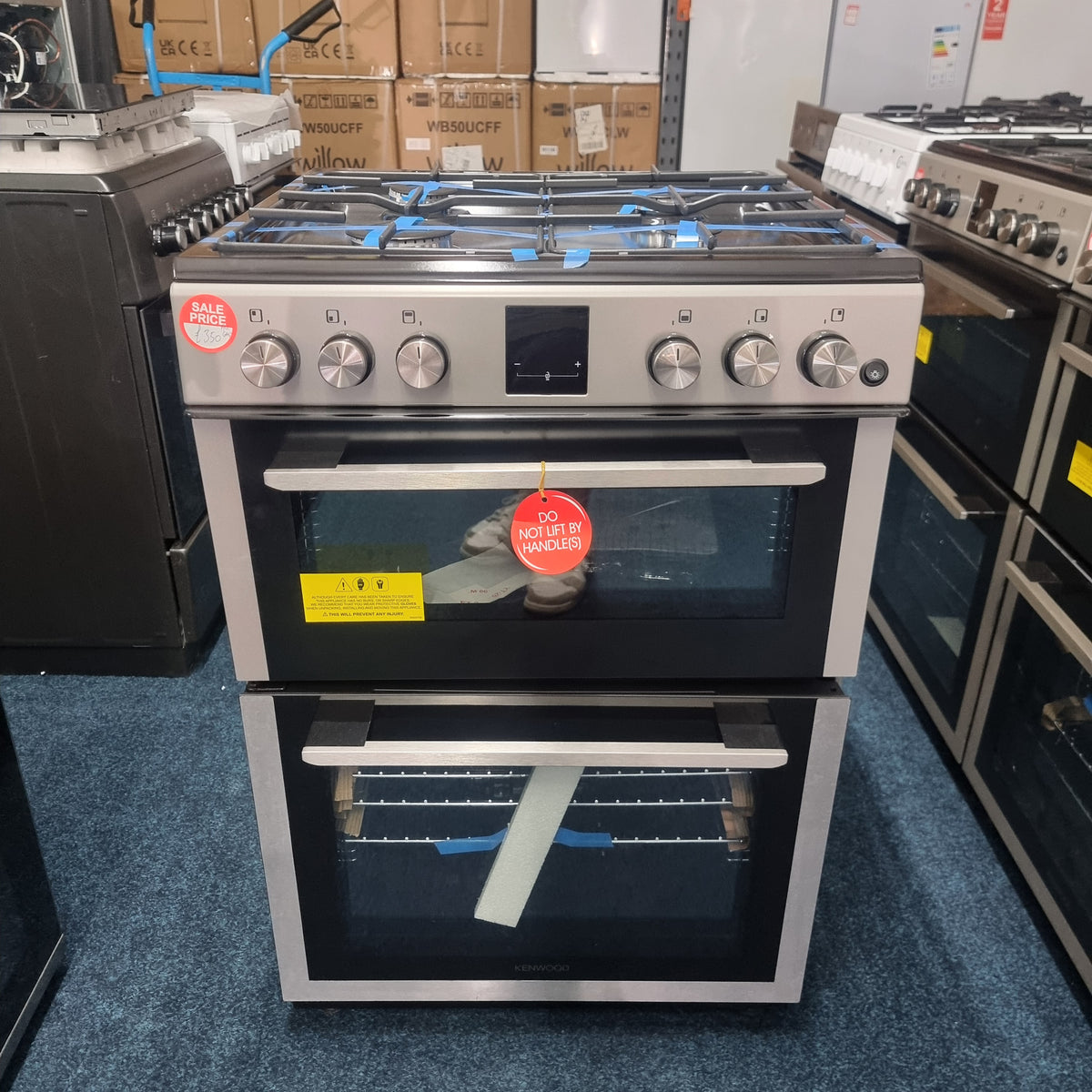 Kenwood Gas Cooker KTG606S22 60cm - Silver