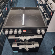Belling Electric Ceramic Cooker BEL FSA VISION 60E BSS 60cm - Black/Silver Steel