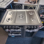 Belling CookCentre 90DF 90cm Dual Fuel Range Cooker - Stainless Steel