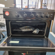 LOGIK 60 cm Gas Cooker LFTG60B22 - Black