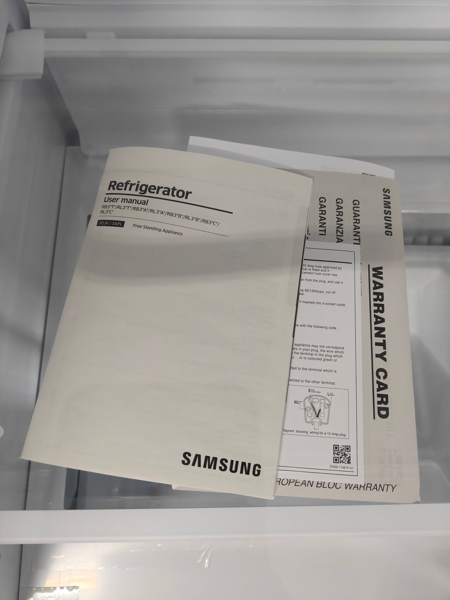 Samsung Series 6 SpaceMax Smart 60cm Fridge Freezer - Stainless Steel