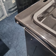 Belling FSA Vision 60DF BSS 60cm Freestanding Dual Fuel Cooker - Black & Silver Steel