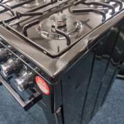 Beko KDVF90K 90cm Dual Fuel Range Cooker - Black