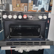 Belling Electric Ceramic Cooker BEL FSA VISION 60E BSS 60cm - Black/Silver Steel