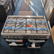 Beko 100 cm Dual Fuel Range Cooker KDVF100X - Stainless Steel