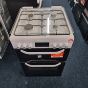 Hotpoint HTG6GDCW 60cm Freestanding Gas Cooker - White