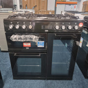 Beko KDVF90K 90cm Dual Fuel Range Cooker - Black