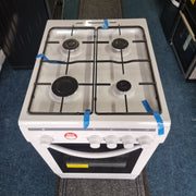 ESSENTIALS CFSGWH18 50 cm Gas Cooker - White