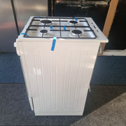 ESSENTIALS CFSGWH18 50 cm Gas Cooker - White