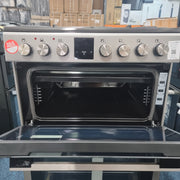Kenwood KDGC60S25 60cm Freestanding Dual Fuel Cooker - Inox