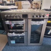 Belling CookCentre 90DF 90cm Dual Fuel Range Cooker - Stainless Steel