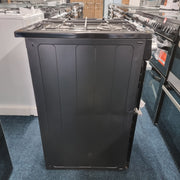 Belling FSA Vision 60DF BSS 60cm Freestanding Dual Fuel Cooker - Black & Silver Steel