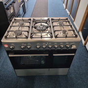 Kenwood 90cm Dual Fuel Range Cooker - Slate Grey & Chrome