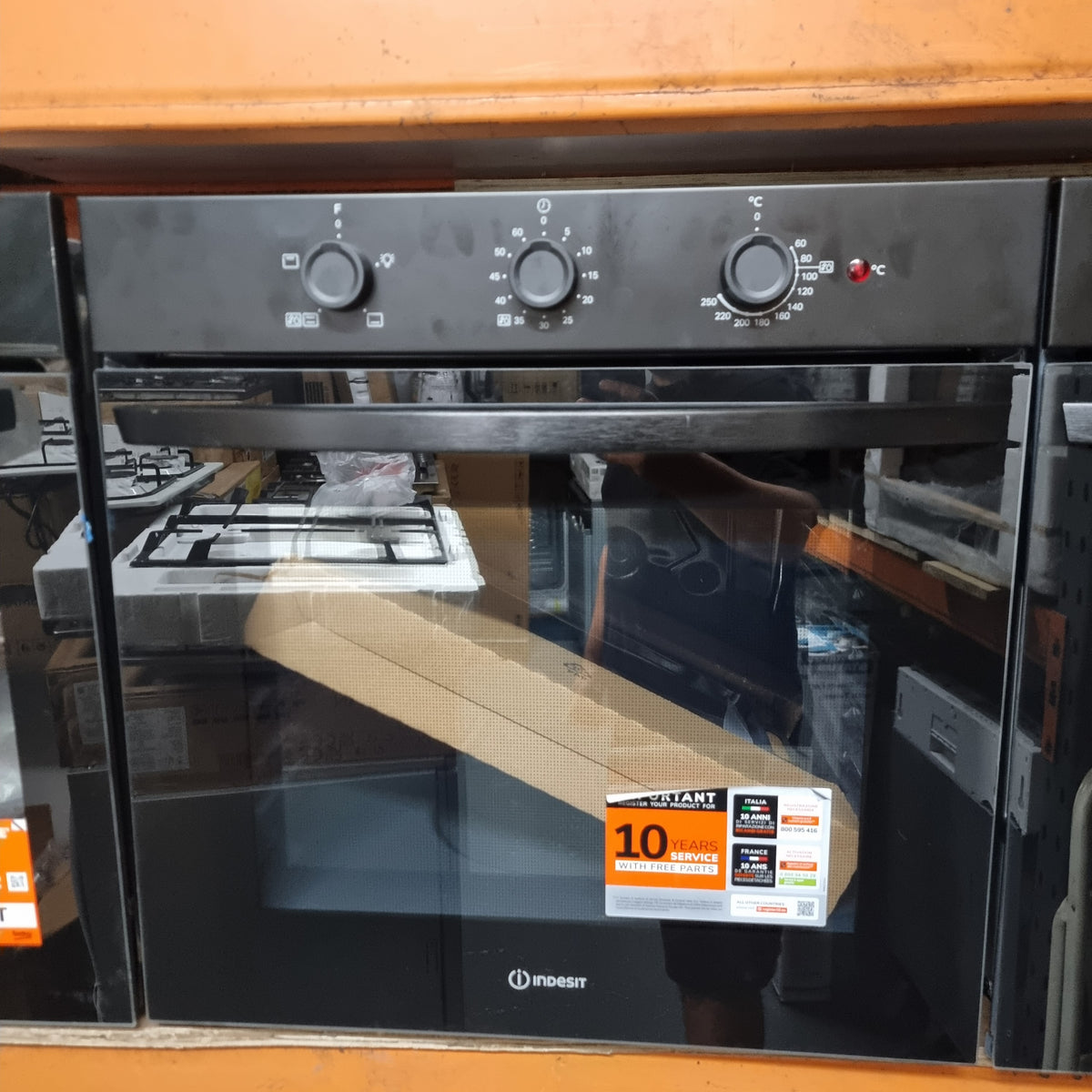 Indesit IO 232H B UK Built-In Electric Single Oven – Black