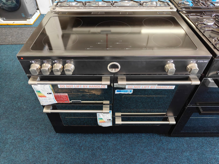 Stoves 100cm Electric Induction Range Cooker STRS1000EI - Black