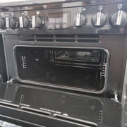 Belling Farmhouse 60DF 60cm Dual Fuel Cooker - Black
