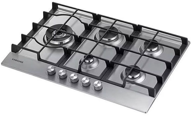 Samsung NA75J3030AS 75cm Gas Hob Stainless Steel
