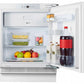 Teknix BITHUR4 Integrated Under Counter Fridge With Icebox