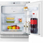 Teknix BITHUR4 Integrated Under Counter Fridge With Icebox