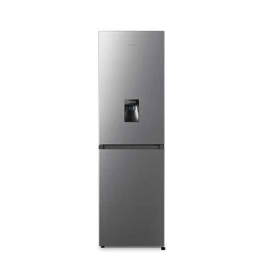 Teknix FFH1825WS/E Fridge Freezer F/F + Water Dispenser Silver
