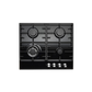Teknix SCGH61B Glass Gas Hob 60cm Black