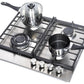 Teknix SCGH61X Gas Hob 60cm Stainless Steel