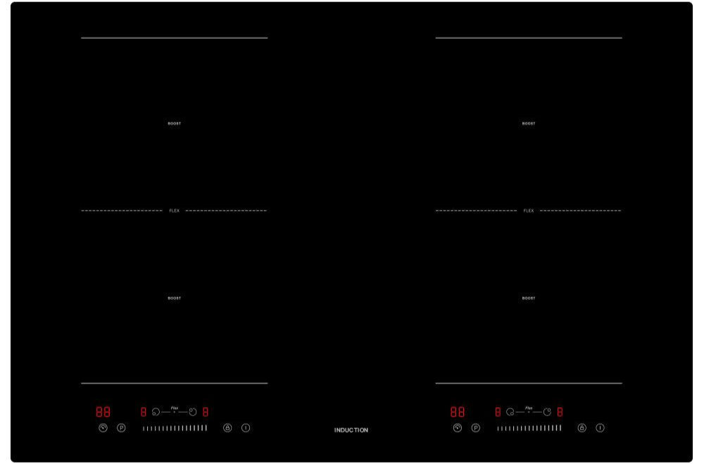 Teknix SCIH77SL Induction Hob 77cm Touch Slider