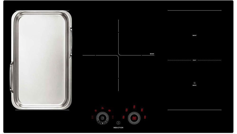 Teknix SCIH90SW 90cm Induction Hob Smart Wheel