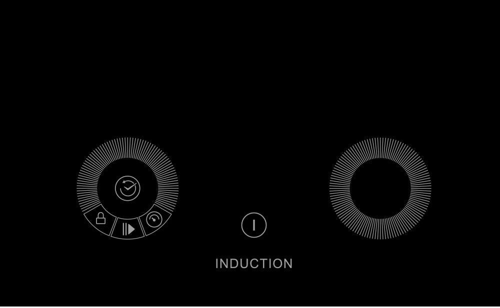 Teknix SCIH90SW 90cm Induction Hob Smart Wheel