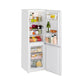 Teknix SMF1440W/E Fridge Freezer Smart Frost 48cm White