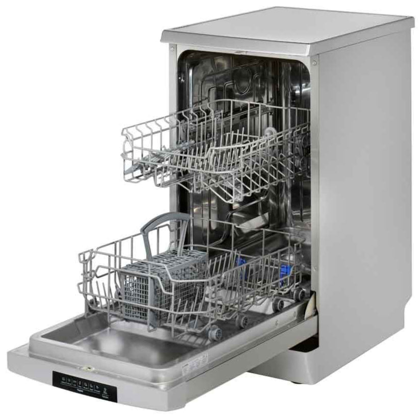 Teknix TFD455S Slimline Dishwasher Stainless Steel