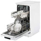 Teknix TFD455W Slimline Dishwasher 45cm White