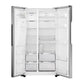 Teknix THSBS1791INX American Fridge Freezer Ice + Water Non-Plumb Inox Silver