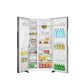 Teknix THSBS1791INX American Fridge Freezer Ice + Water Non-Plumb Inox Silver