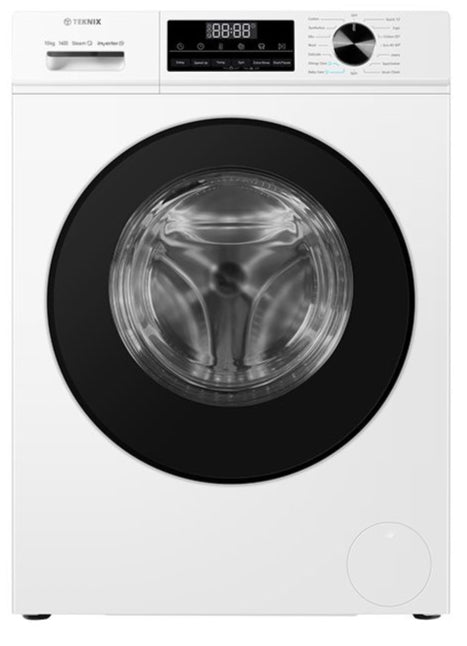 Teknix TK3W1014XW Washing Machine 10Kg 1400Spin White