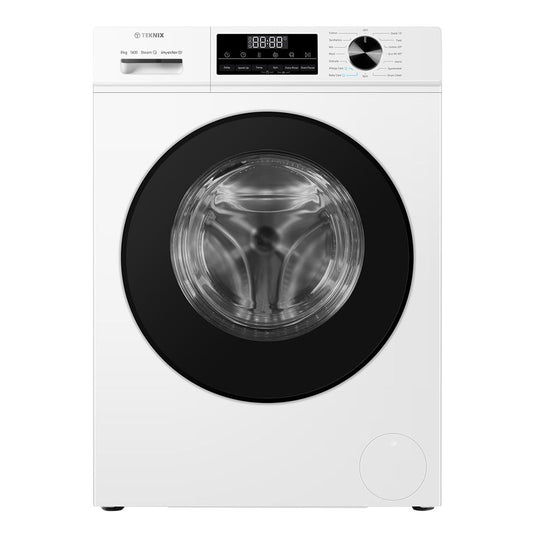 Teknix TK3W814XW Washing Machine 8Kg 1400Spin White