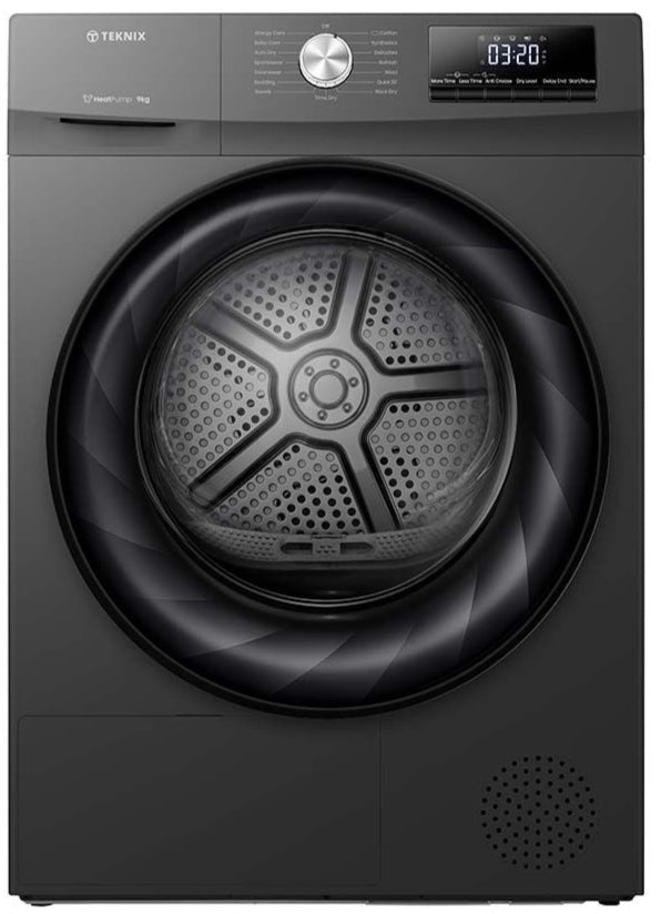 Teknix TK2HP9HS Heatpump Dryer 9Kg Titanium