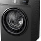 Teknix TKW12142HS 12kg Washing Machine Titanium