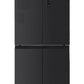 Teknix TMD18079BI Multi Door American Fridge Freezer 80Cm Dark Inox