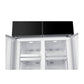 Teknix TMD18079BI Multi Door American Fridge Freezer 80Cm Dark Inox