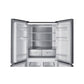 Teknix TMD18079BI Multi Door American Fridge Freezer 80Cm Dark Inox