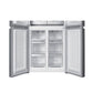 Teknix TMD18079BI Multi Door American Fridge Freezer 80Cm Dark Inox