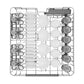 Teknix TX3BD608 Integrated Full Size Dishwasher