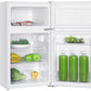 Teknix UCFFH48W Undercounter Fridge Freezer 48cm White