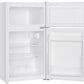 Teknix UCFFH48W Undercounter Fridge Freezer 48cm White