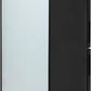 Willow WFF157B black freestanding fridge freezer with sleek design and low frost technology.
