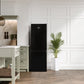 Willow WFF157B freestanding 70/30 fridge freezer in modern kitchen setting.