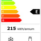 Willow WFF1760G Fridge Freezer - Dark Grey