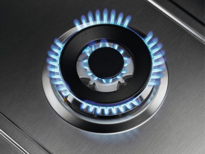 Zanussi ZGNN645X 4 Burner Gas Hob Stainless Steel